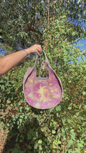Load and play video in Gallery viewer, misty bloom circle tote

